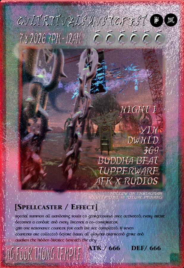 Cult Rituals Music Fest card